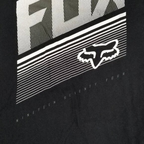 Fox Head Racing Team Nineteen Seventy Four Men's Tee Size Large Black - Picture 2 of 4